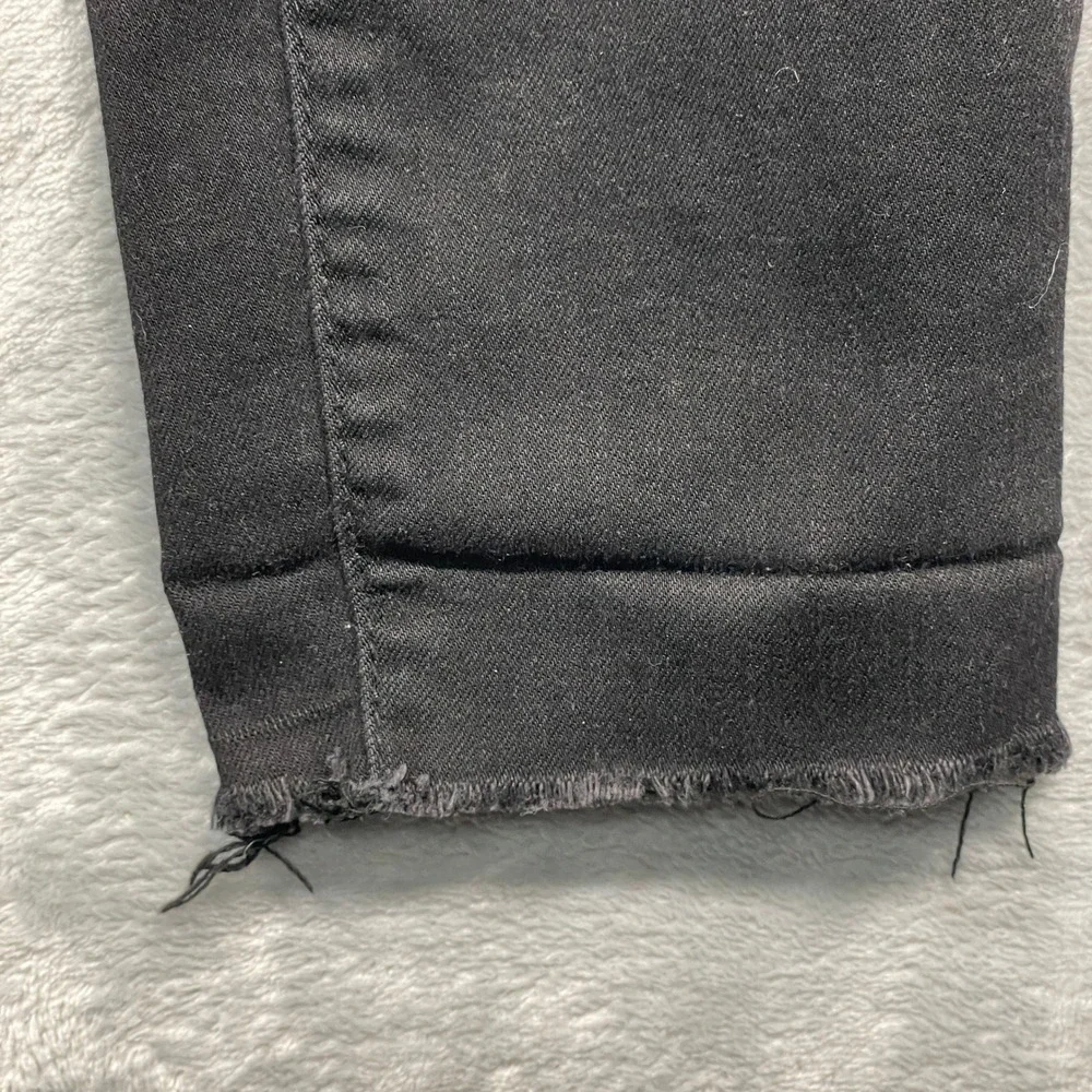 Articles of Society Black Skinny Jeans Distressed Raw Hem Women's Size 30
